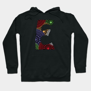 E Aboriginal letter Hoodie